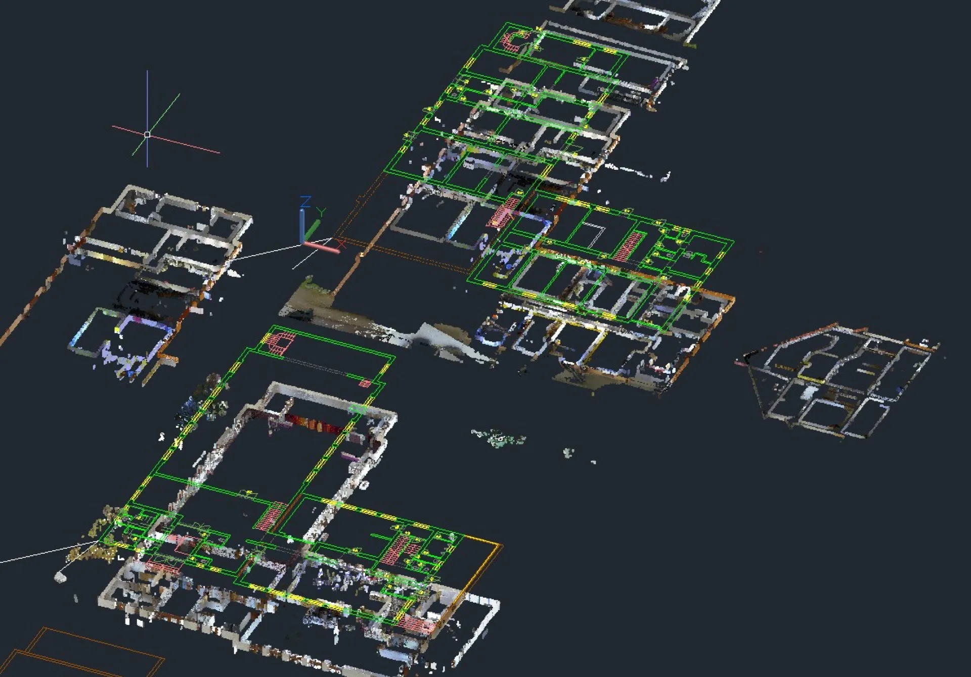 Kreslení výkresu podkresleného mračnem
