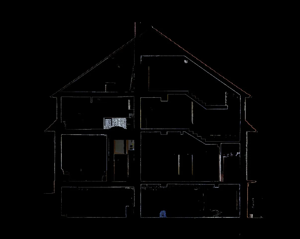 Mračno bodů — detail